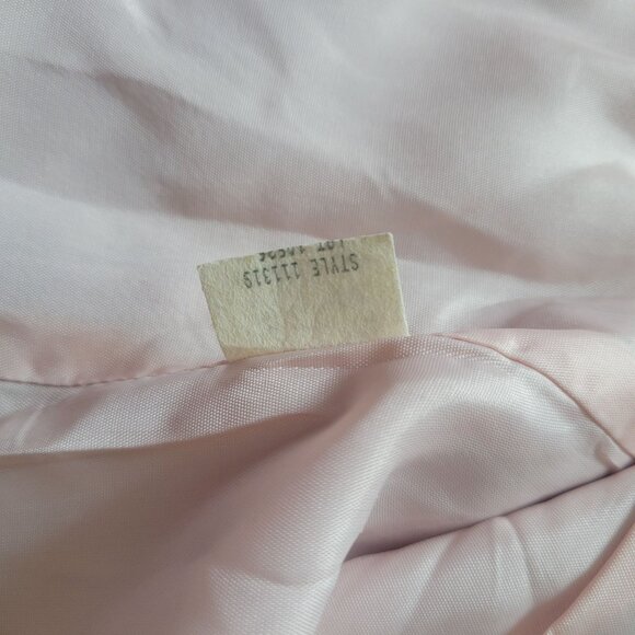 Elegant Nah Nah Collection Light Purple Blazer Satin Accents & Bow Details Size - Picture 7 of 10